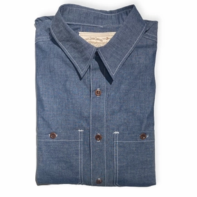 Luxury Feel 7oz Cone Mills Chambray Work Shirt