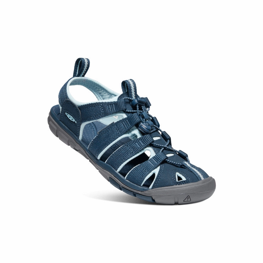 Footbed Padding Sandal Insole Women's Clearwater CNX Sandal  |  Navy/Blue Glow