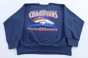 1998 Super Bowl Champions Denver Broncos Football Sweatshirt product holiday wearability