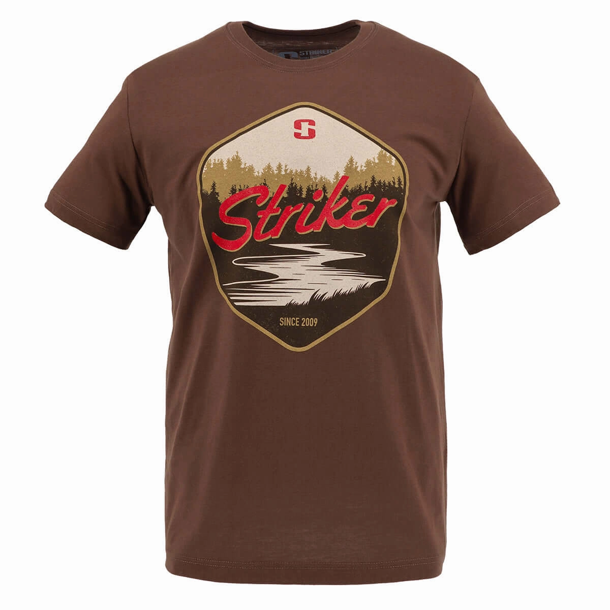 ReinforcedShoulderPanels River Tee - Chocolate