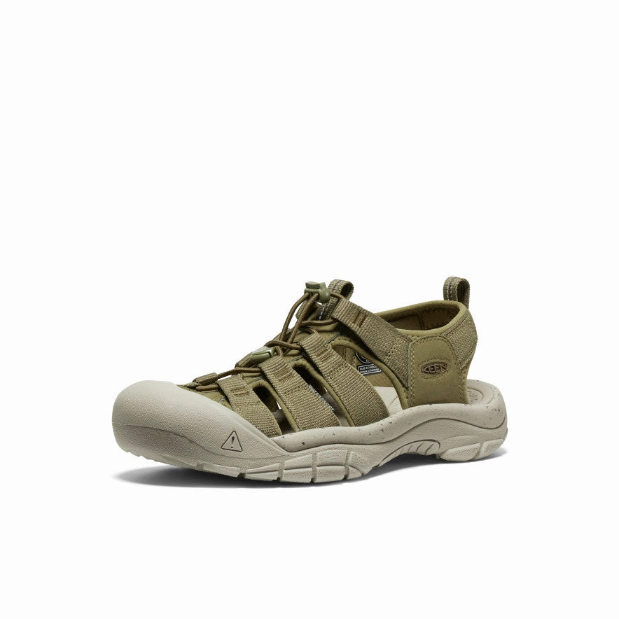 Removable Footbed Chill Essential Men's Newport H2 Sandal  |  Martini Olive/Dark Olive