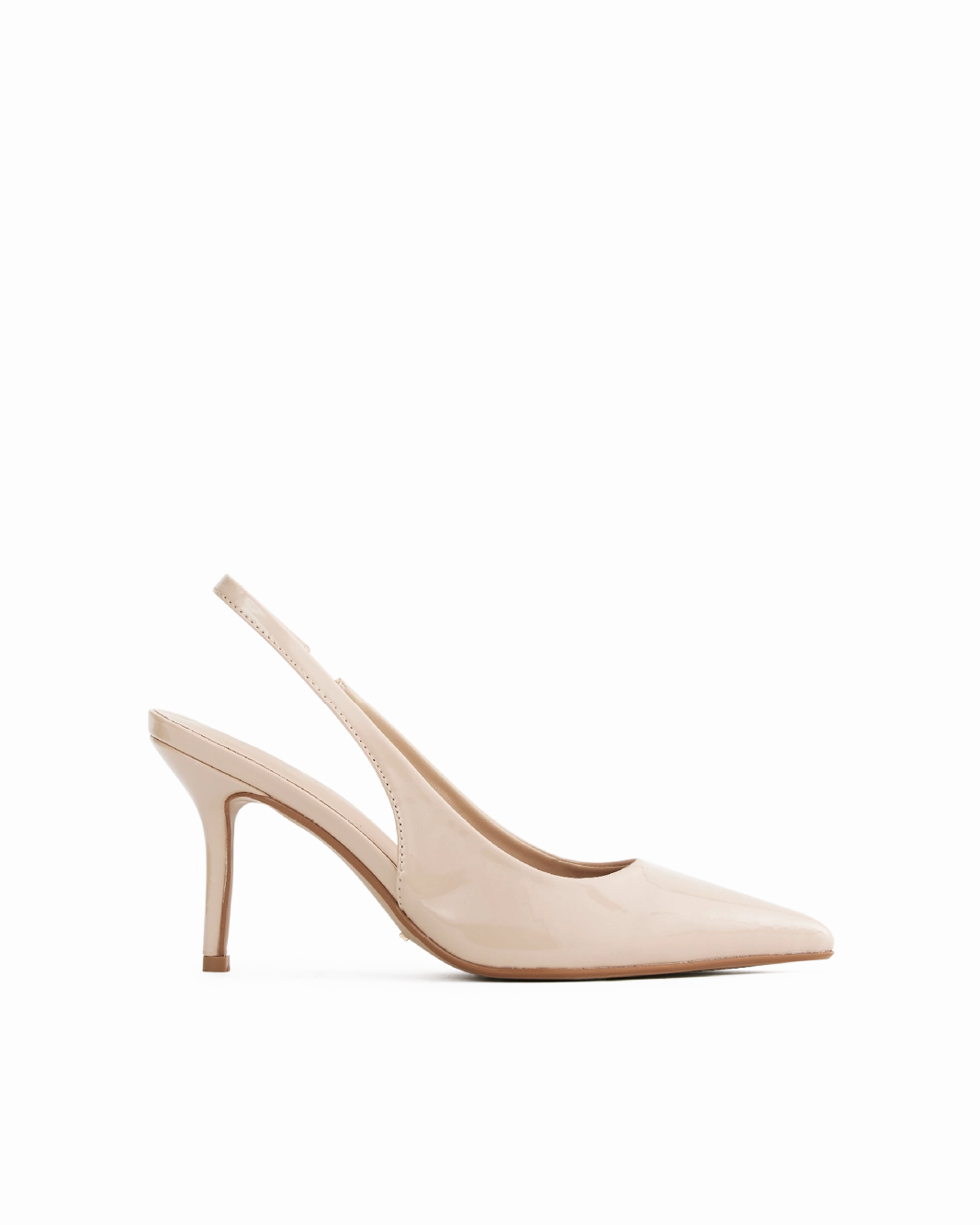 Sturdy Build Clean Lines BLONDIE - NUDE PATENT