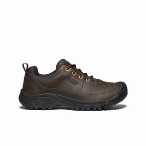 Lead Step Men's Targhee III Oxford Wide Shoe  |  Dark Earth/Mulch