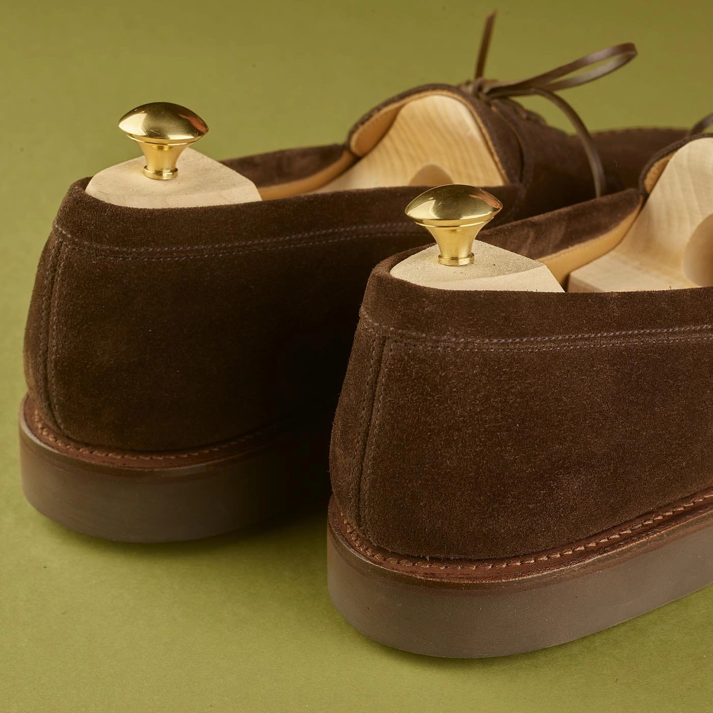 Coffee Corner Falmouth Dark Brown Suede