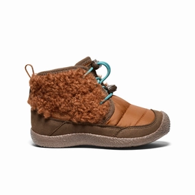 Ultra Soft Padding Summer Slide Little Kids' Howser II Waterproof Chukka  |  Roasted Pecan/Dark Earth