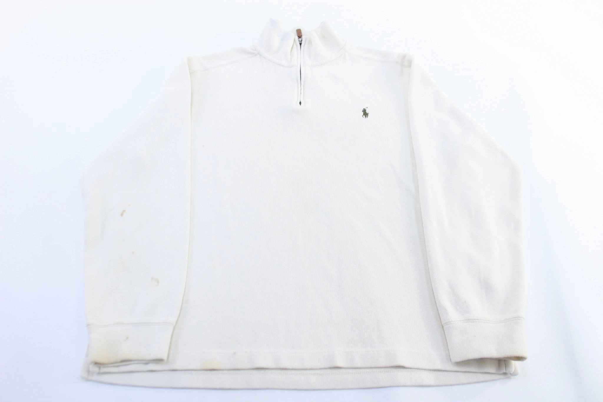 Comfy Layers product ring elegance Polo by Ralph Lauren Embroidered Logo White Pullover Sweater