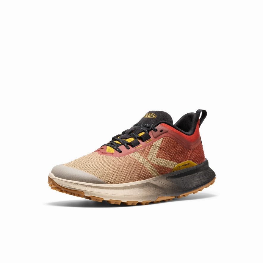 Men's 450 Dirt Hiking Shoe  |  Safari/Red Ochre Arch support Durable Stitching