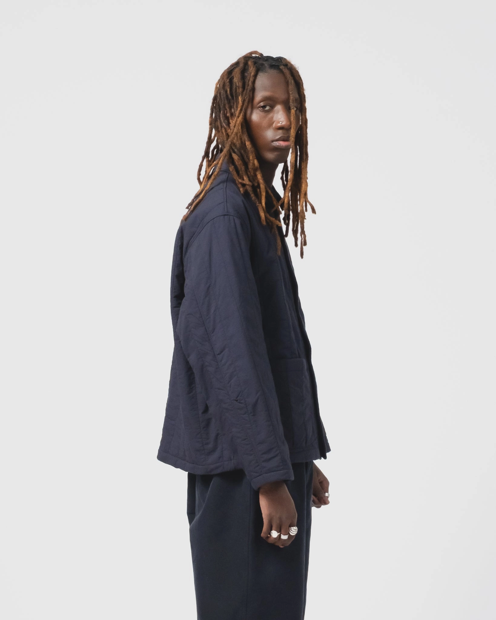 Layer game Sonora Jacket Quilted Cotton Inkt