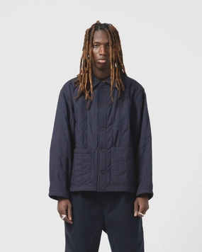 Double Layered Hood traveler Sonora Jacket Quilted Cotton Inkt