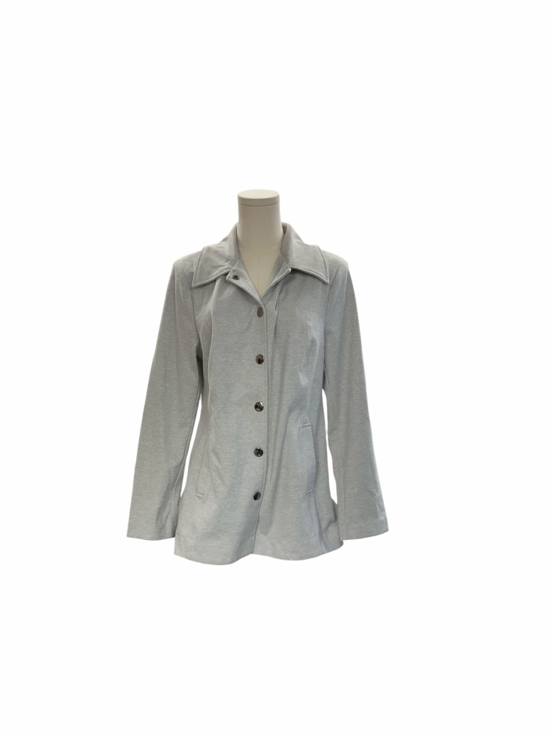 NWT Cabi Women's Knit Coat Dove M Functional Fashion