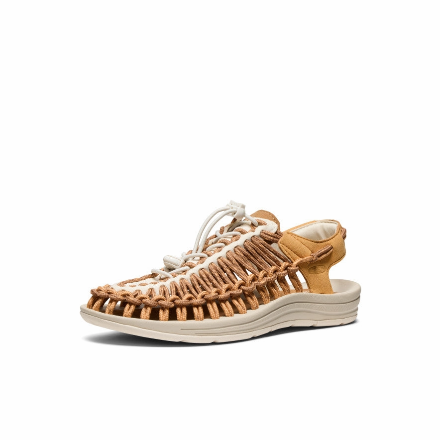 Impact Dispersing Structure Women's UNEEK Sneaker  |  Oak Buff/Chipmunk