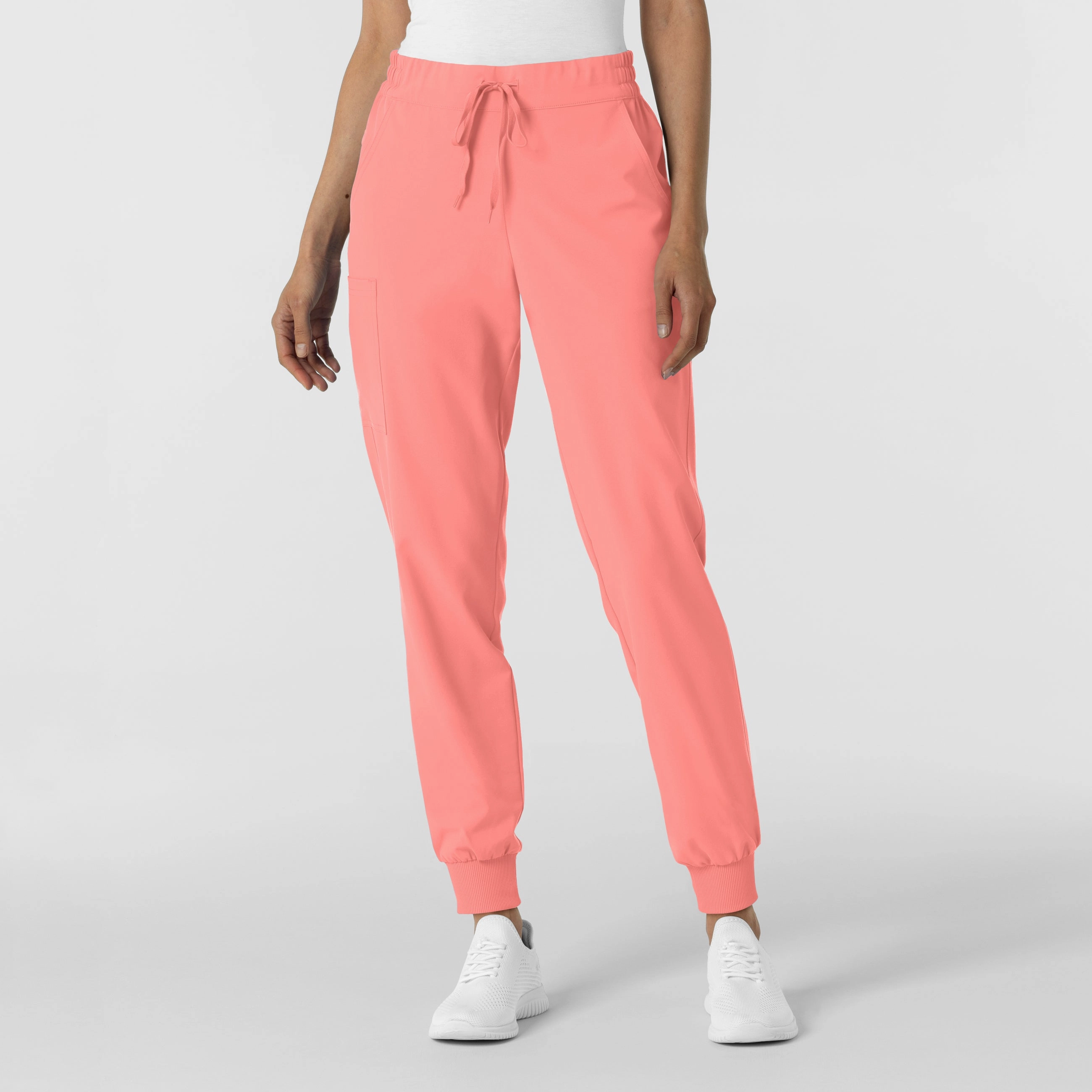 RENEW Women's Jogger Scrub Pant - Paradise Pink Workout-ready