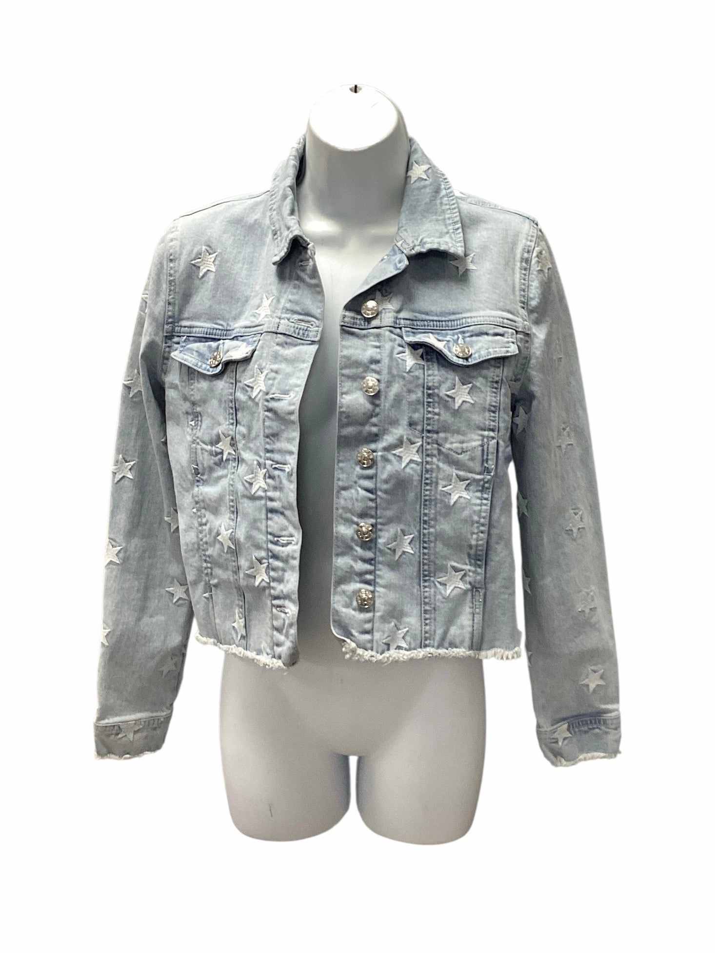 Generation Love Women??s Denim Jacket M Heat Resistant Layer Weather Coat