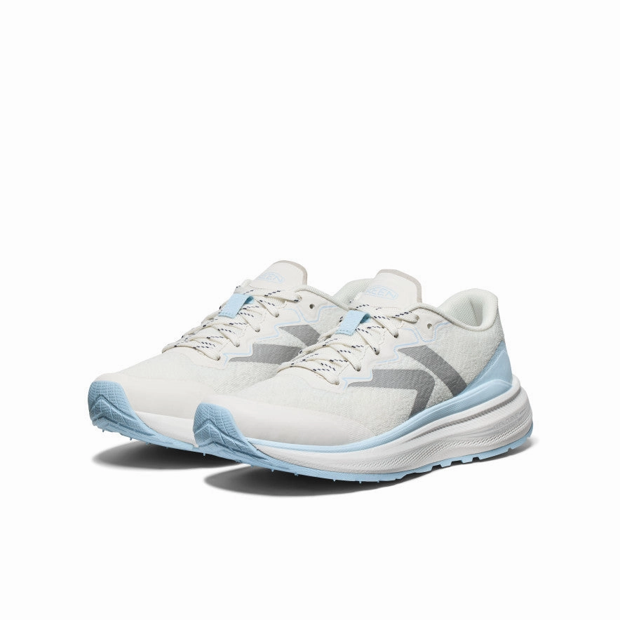 Flat Bottom No Hassle Women's WK500 Walking Shoe  |  Star White/Skyway