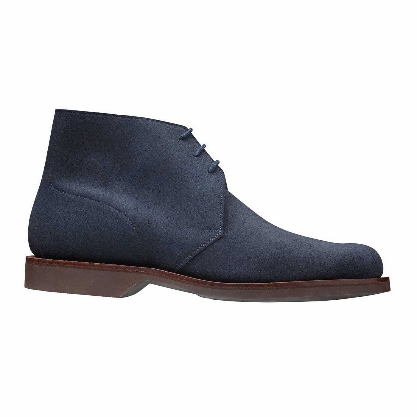 Chukka 4 Indigo Reverse Butt Suede Protective Finish Rough Trail Hiker reinforced sole