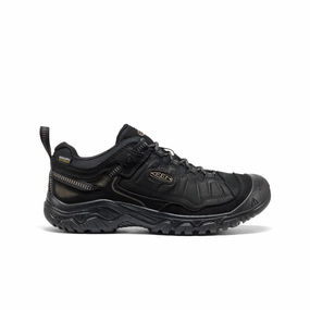 Men's Targhee IV Waterproof Hiking Shoe  |  Triple Black Secure fit