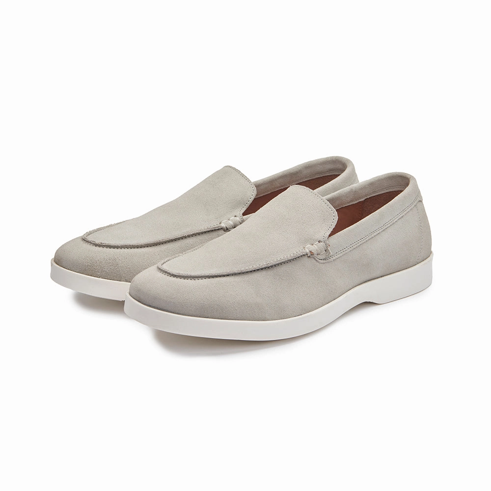 Suede Loafer - Pumice Grass Walk Minimalist