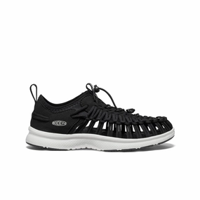Women's UNEEK O3 Sneaker Sandal  |  Black/Star White Chic Travel Flats Flex Comfort