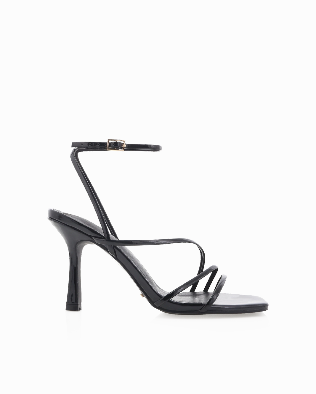 SYLVIA - BLACK PATENT Impact protection Bold Vibe