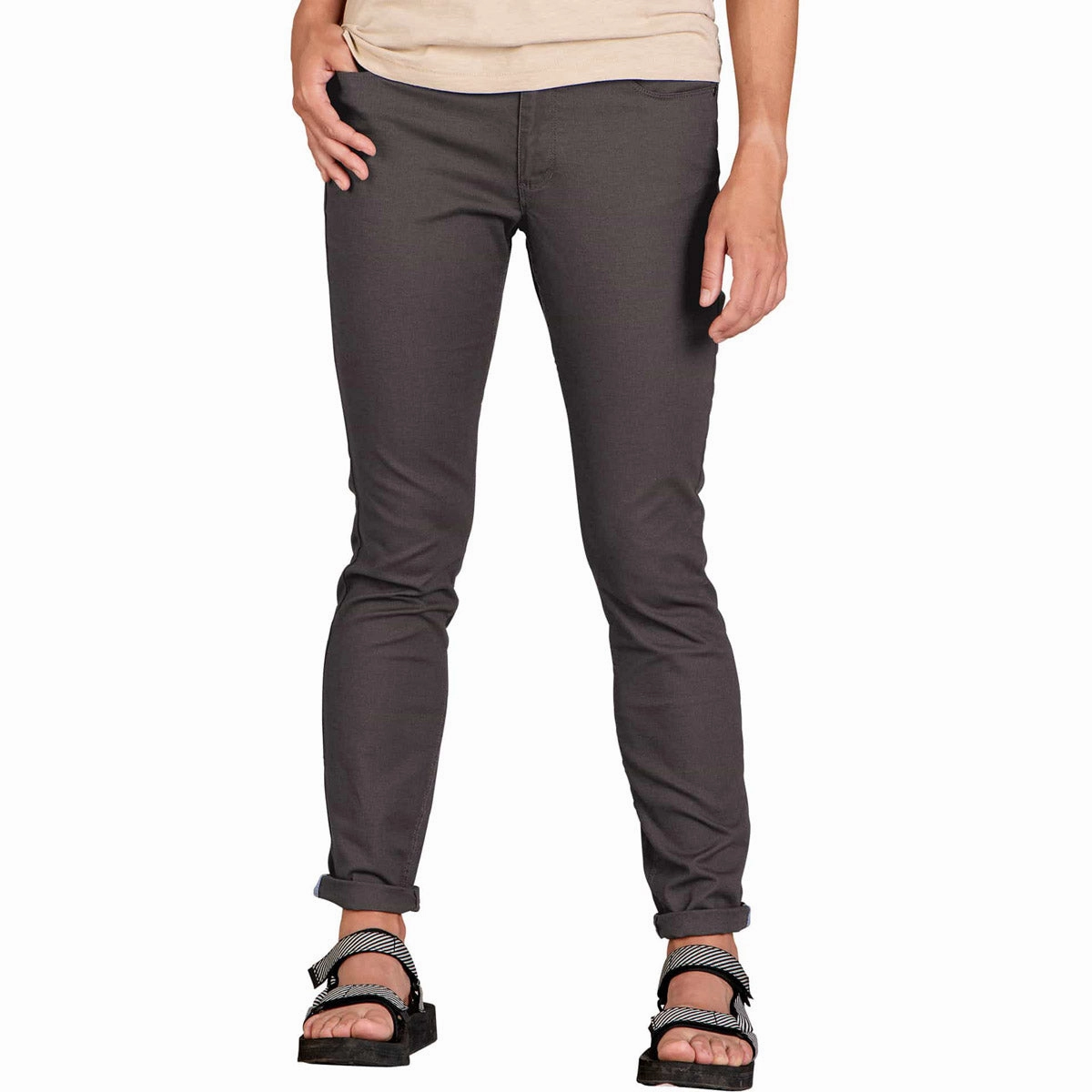 Women's Earthworks 5 Pocket Skinny Pant All-Day Wear Body Shape