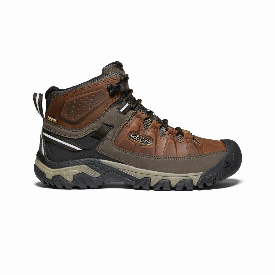 Stabilizing Outrigger All Weather Rural Traveler Men's Targhee III Waterproof Mid  |  Chestnut/Mulch