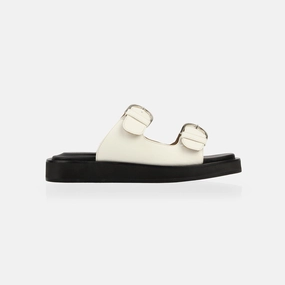 The Roundabout Slide Panna Cotta Travel Comfort Shoes Impact Diffusing