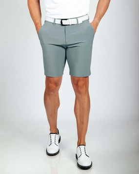 Comfortable Style Men's Smoke Green Golf Shorts