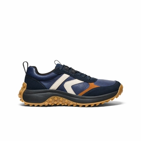 Dynamic Style shape fit Women's KS86 Leather Sneaker  |  Sky Captain/Birch