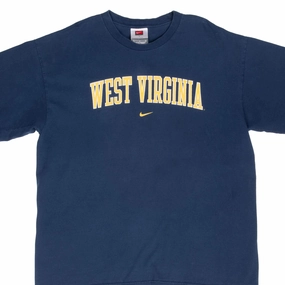 VINTAGE NIKE NCAA WEST VIRGINIA TEE SHIRT 2000S LARGE Comfy Touch