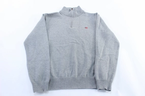 Ralph Lauren Polo Jeans Company Grey Pullover Sweater product buckle functionality