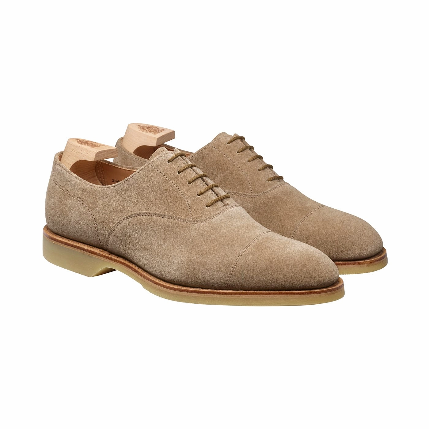 Classic Edge Office Ready Tresco Khaki Suede