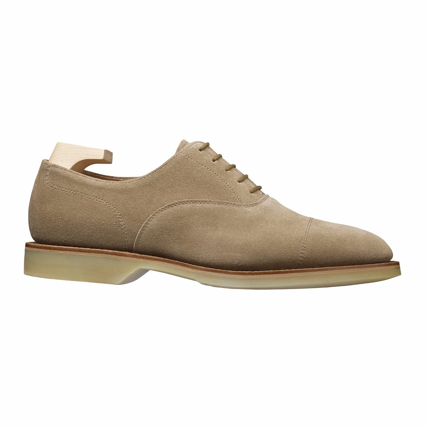Tresco Khaki Suede Elegant Comfort