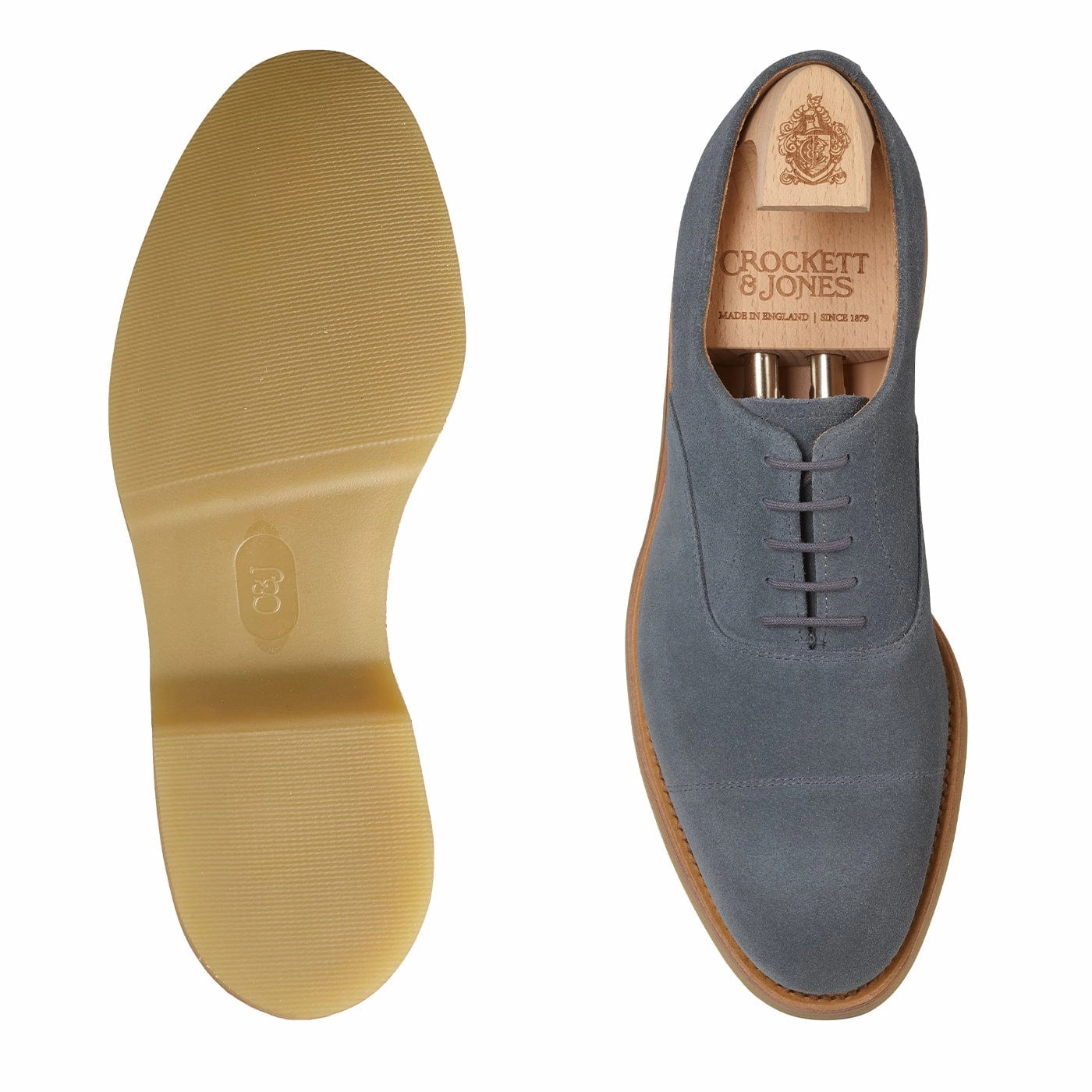 Business Dress Shoes Leather Step Tresco Pastel Blue Suede