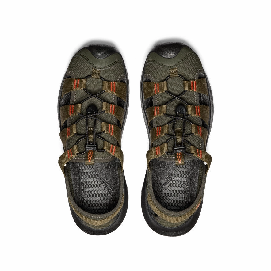 Back to Nature Men's Seanik H2 Sandal  |  Forest Night/Dark Olive