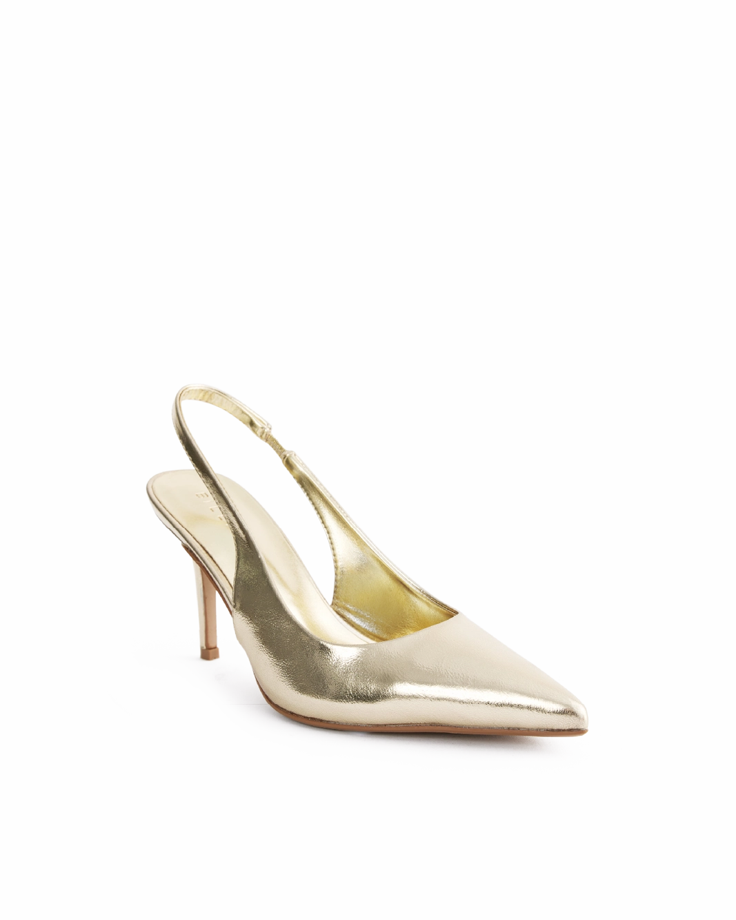 BLONDIE - GOLD METALLIC Tuxedo Party Shoes Quiet Glam