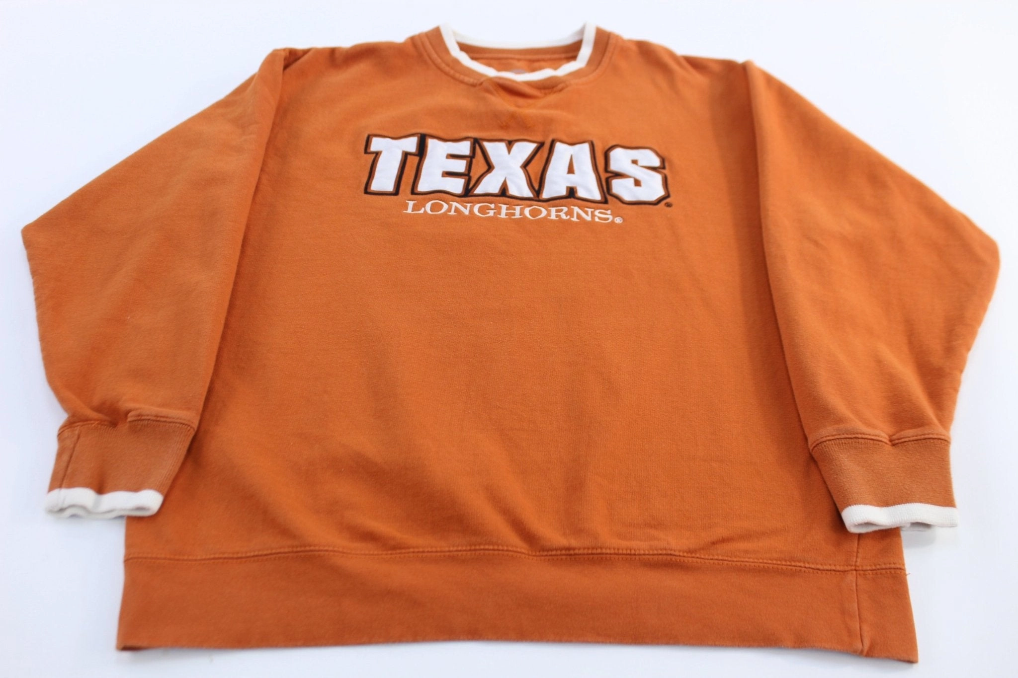 University of Texas Longhorns Embroidered Sweatshirt Cool Outfit Comfort Layer