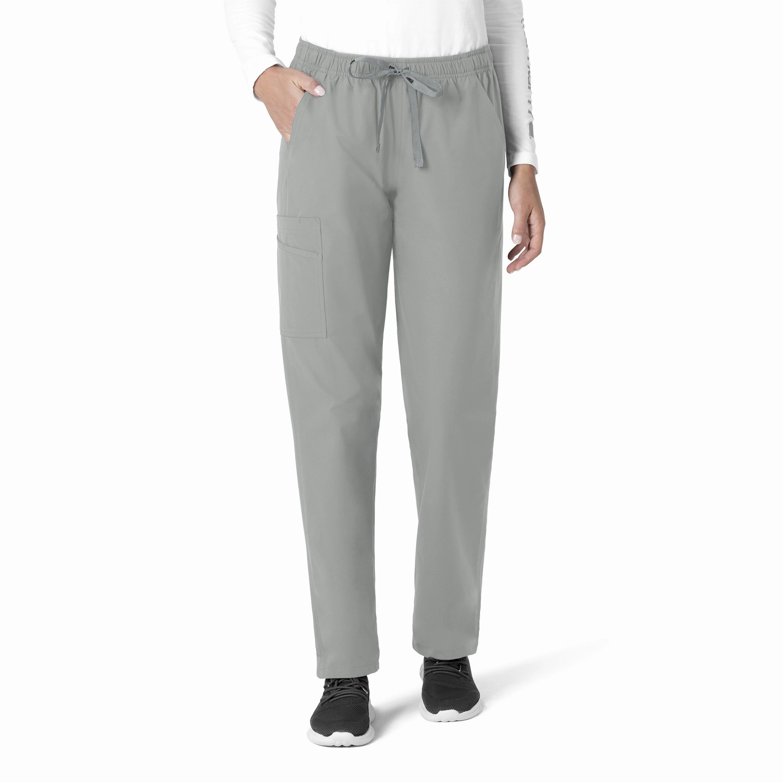 Active Wear Carhartt Force Essentials Unisex Elastic Waist Cargo Scrub Pant - Grey