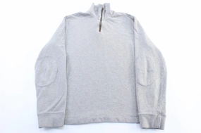 Polo by Ralph Lauren Embroidered Logo Grey Pullover Sweater Bold Print product team spirit