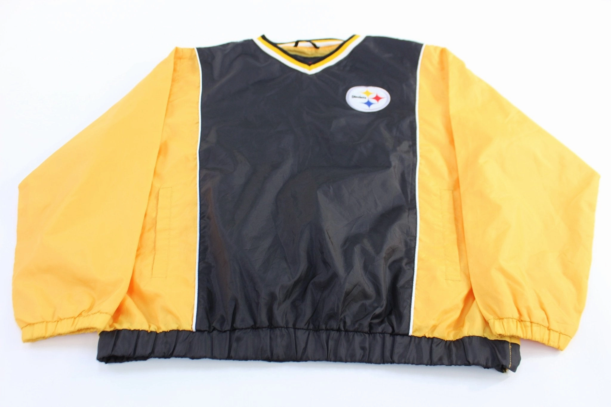Pittsburgh Steelers Football Embroidered Windbreaker Pullover Relaxing Wear product date night charm factor
