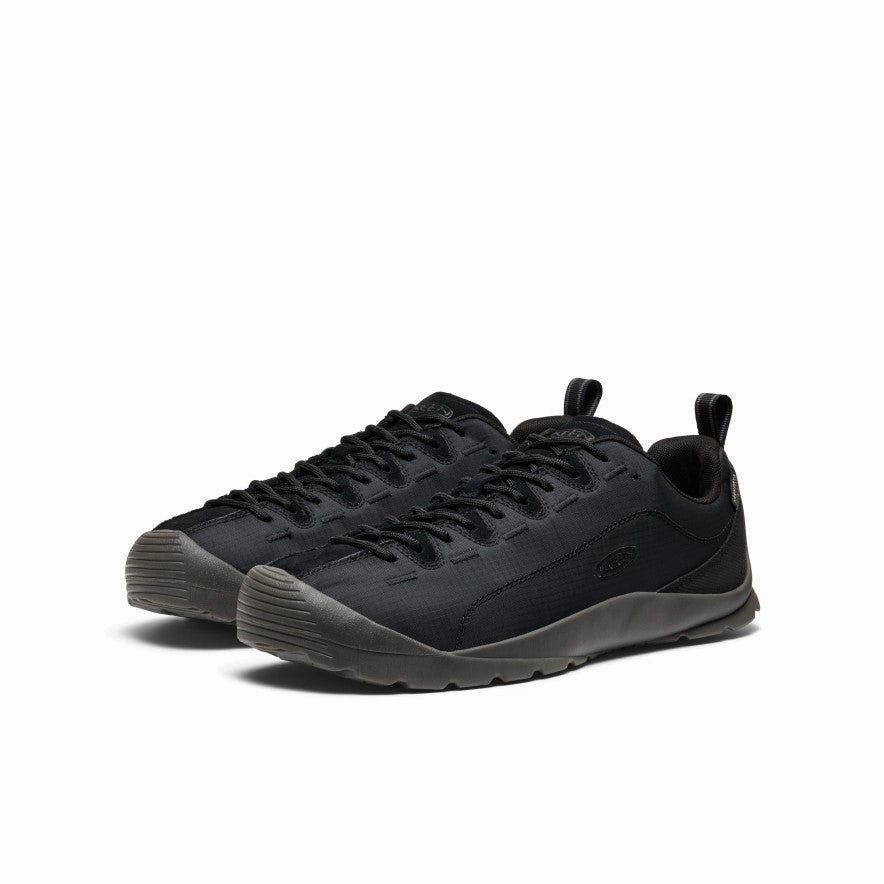 Men's Jasper Nylon Waterproof Sneaker  |  Black Zen Style Side Support