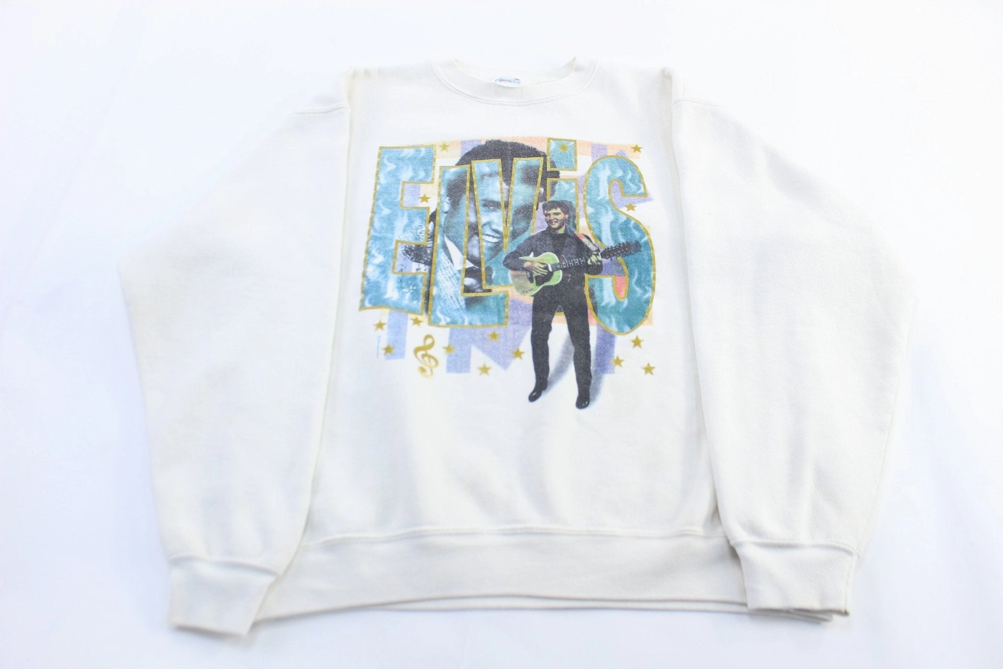 90's Elvis Presley Graphic Sweatshirt Chill Wearable Chill Layer