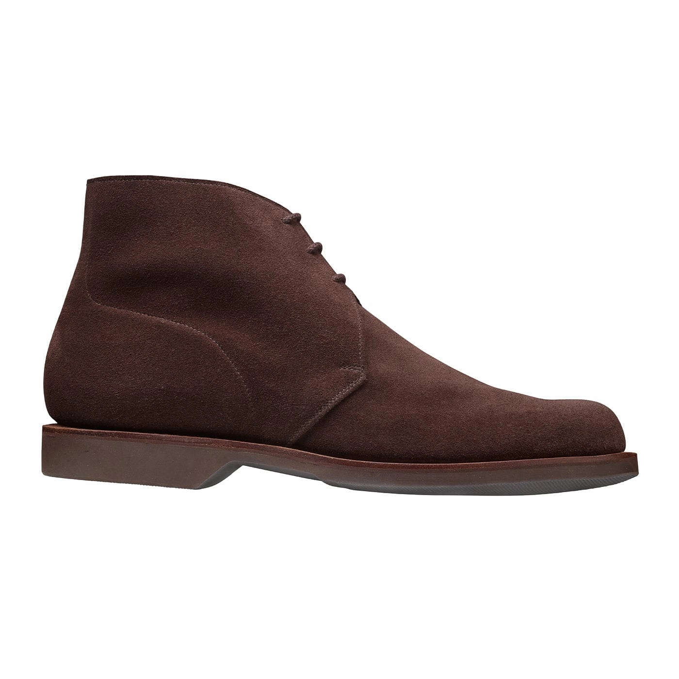 Ventilated Chukka 4 Dark Brown Reverse Butt Suede