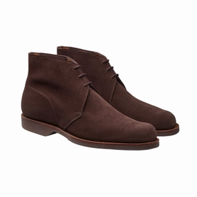 Chukka 4 Dark Brown Reverse Butt Suede Quick Dry Materials