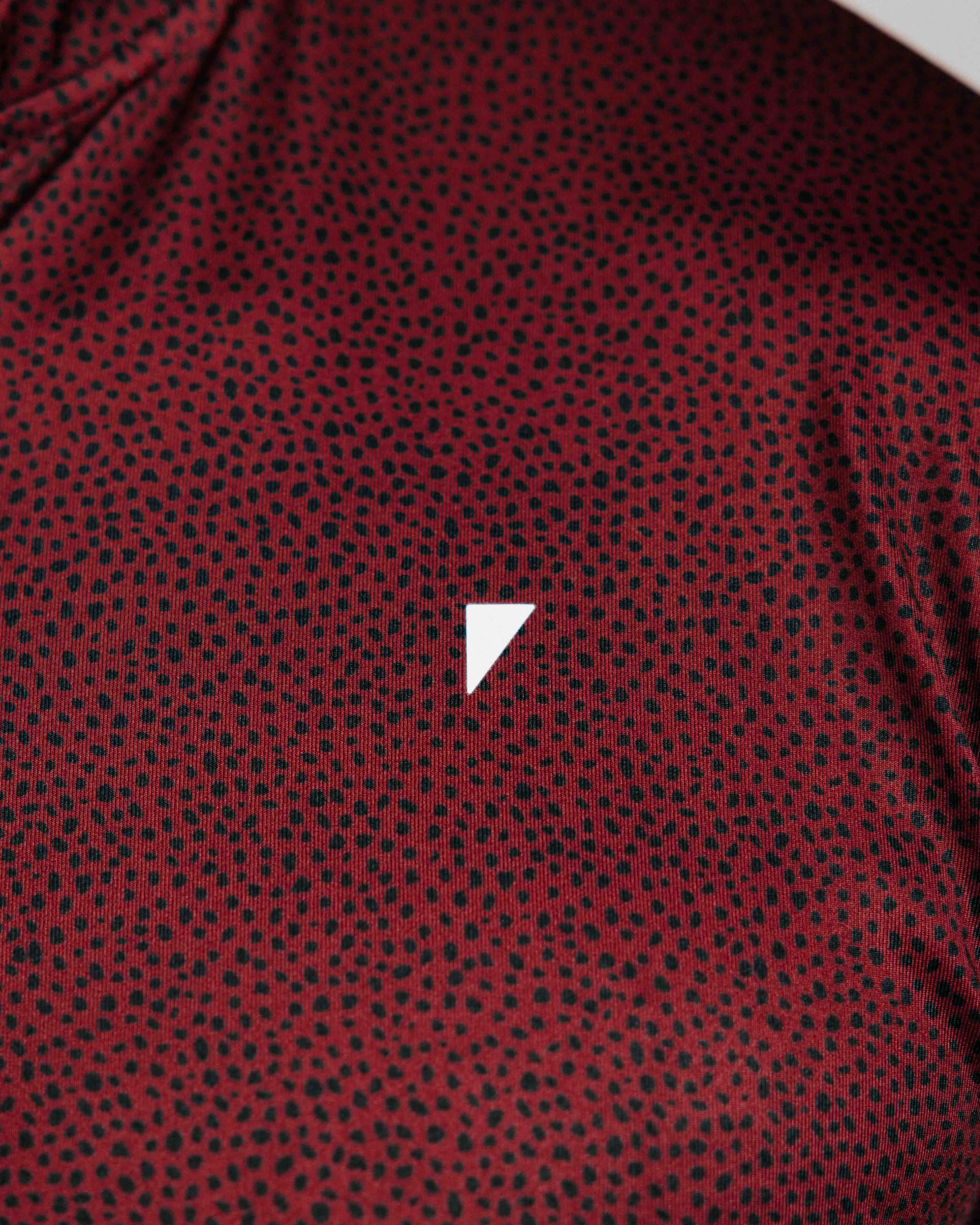 Lightweight Knit Material Lightweight Fit Maroon Pebble Blade Polo