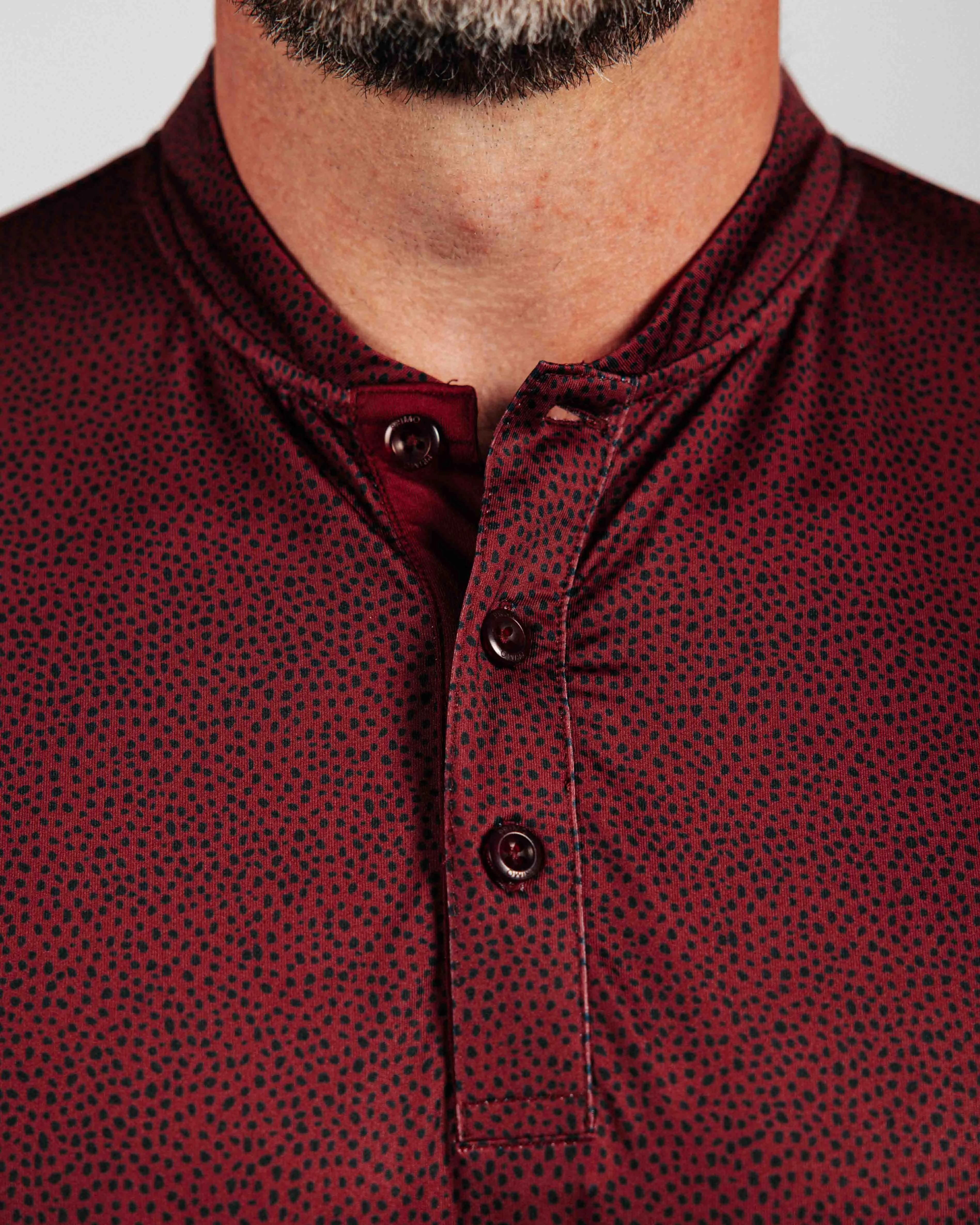 Sporty Fashion Minimalist Look Maroon Pebble Blade Polo