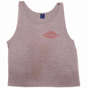 VINTAGE NIKE AIR JORDAN TANK TOP TEE SHIRT 1984-1987 SIZE LARGE MADE IN USA Low Impact Manufacturing Modern Fit