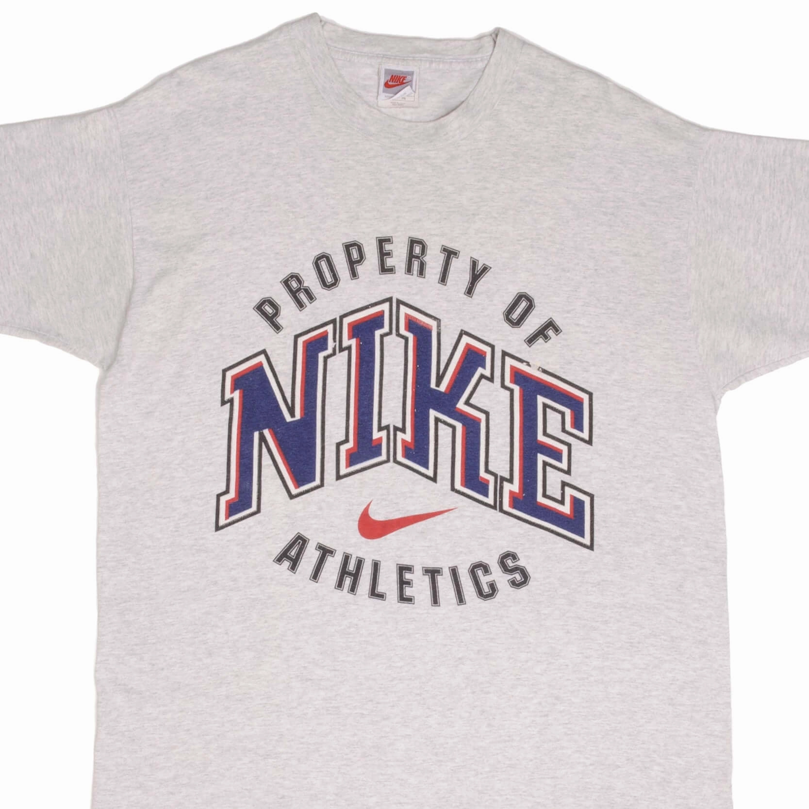 VINTAGE NIKE ATHLETICS EARLY 1990S TEE SHIRT SIZE LARGE MADE IN USA Breathable Performance suitable for all genders