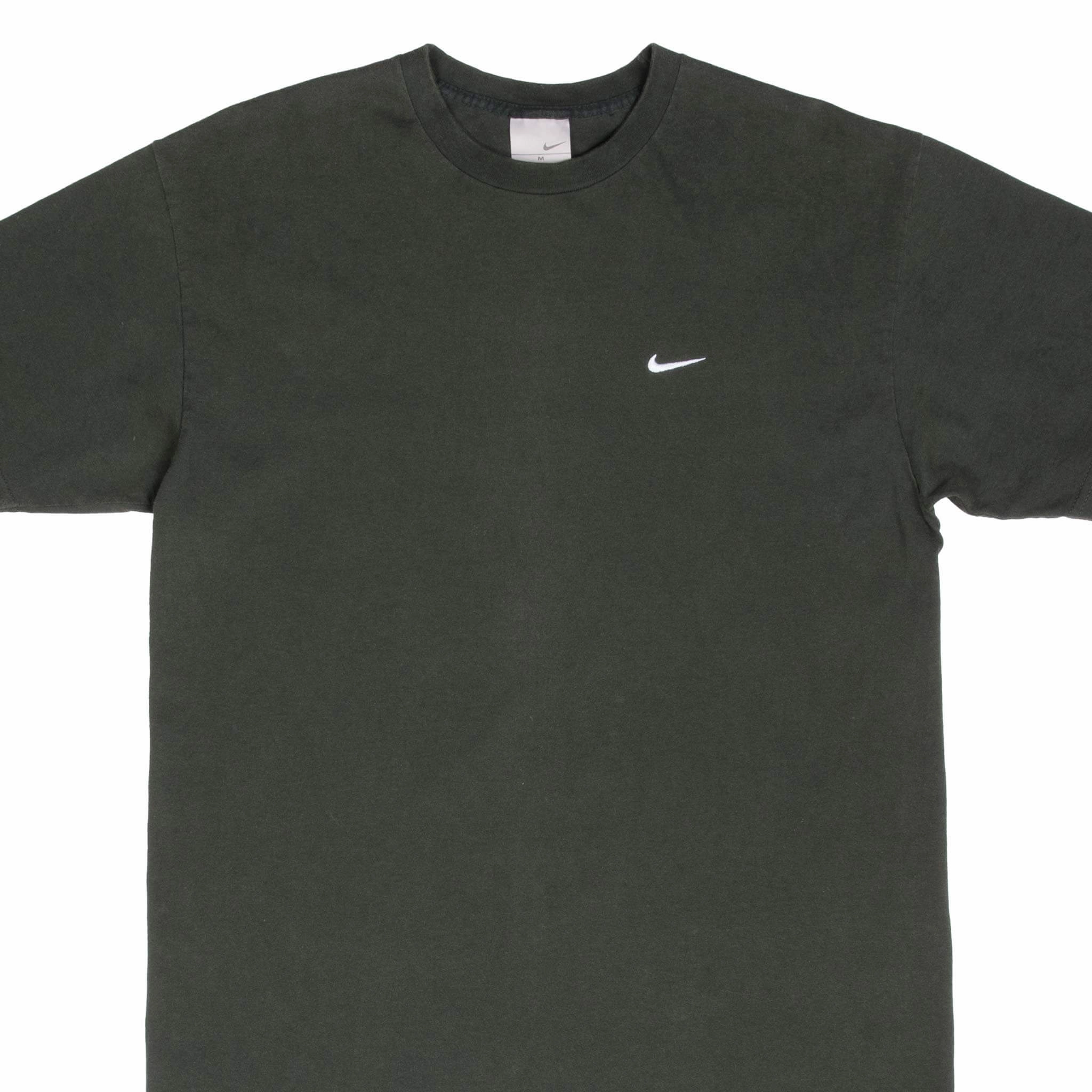 Slim Style Versatile and Stylish VINTAGE NIKE CLASSIC SWOOSH GREEN TEE SHIRT 2000S SIZE MEDIUM