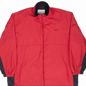 High Performance Rain Break VINTAGE NIKE CLASSIC SWOOSH WINDBREAKER RED JACKET 2000S 2XL