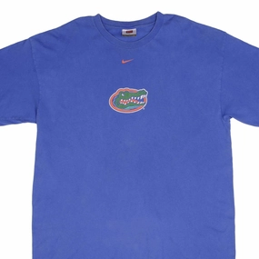 VINTAGE NIKE NCAA FLORIDA GATORS FOOTBALL TEE SHIRT 2000S SIZE XL Soft Design School spirit